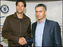 ballack et  jos&eacute;